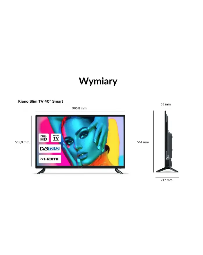 Kiano Slim TV 40" Smart Android