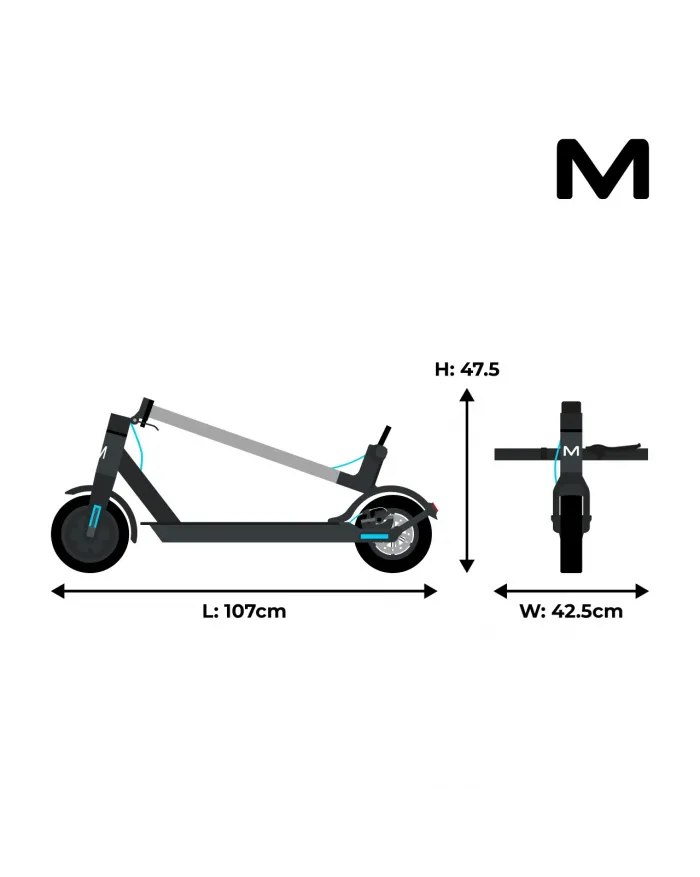 Motus Scooty 8.5 Electric Scooter | Power 350W | Battery 7.8Ah