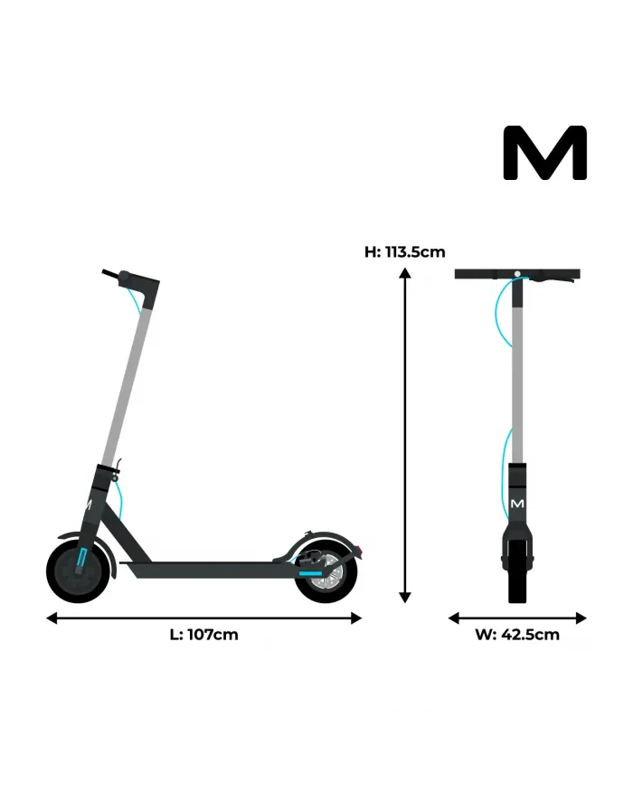 Motus Scooty 8.5 Electric Scooter | Power 350W | Battery 7.8Ah
