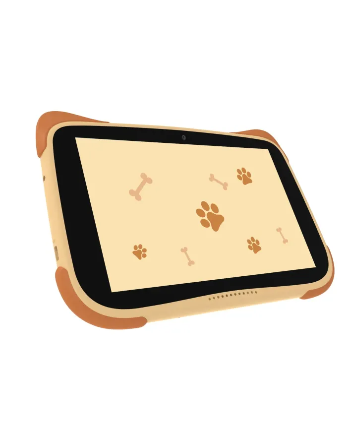Kiano Alpha Kid Educational Tablet approved by MEN - brown/orange