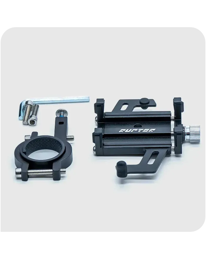 PRO RUPTOR BLACK Phone Holder for Electric Scooter