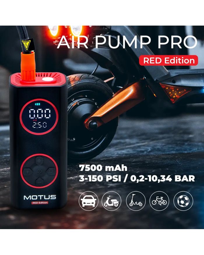 Motus Airpump Pro Red Edition Electric Pump