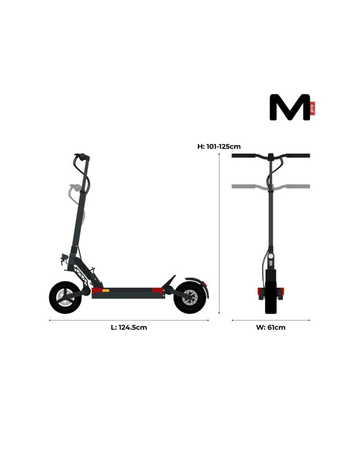 Motus Pro 10 Electric Scooter 2022 600W 20km/h