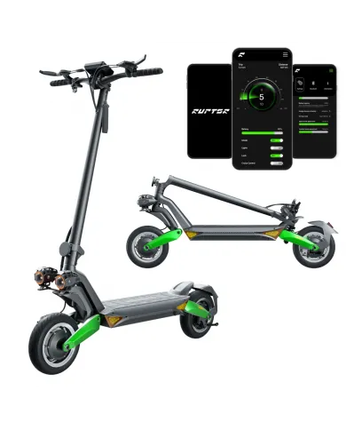 OUTLET Electric Scooter RUPTOR R6 V1 Green| 2x800W 17Ah 48V [C]