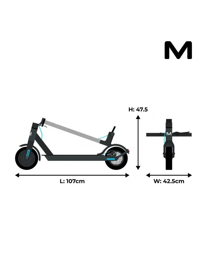 OUTLET Electric Scooter Motus Scooty 8.5 350W 25km/h [C]