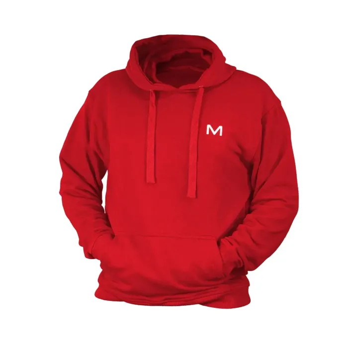 Men's MOTUS Hoodie size M/L colour red