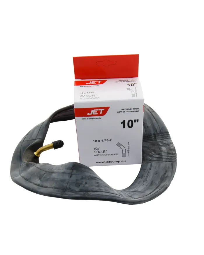 10" x 1.75 - 2 AV 40mm 90/45° Inner Tube for Motus Electric Scooter
