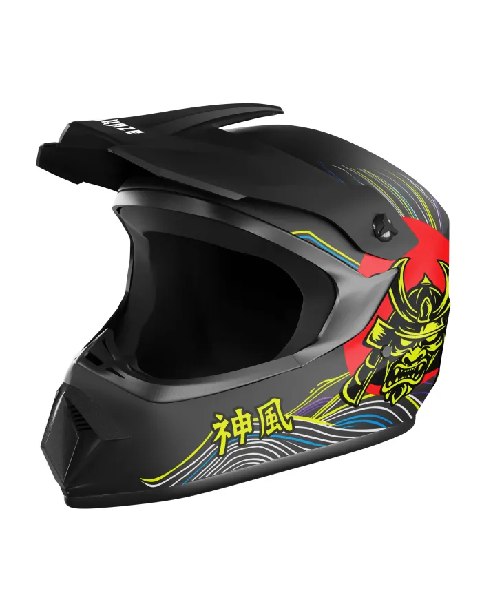 Kamikaze full-face helmet for scooters, MTBs and bicycles Electric