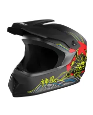 Cască integrală Kamikaze pentru scutere, biciclete montane și biciclete Electric