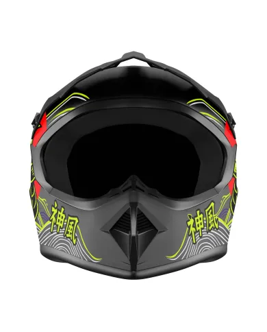 Kask Kamikaze fullface na hulajnogę, MTB i rower Electric