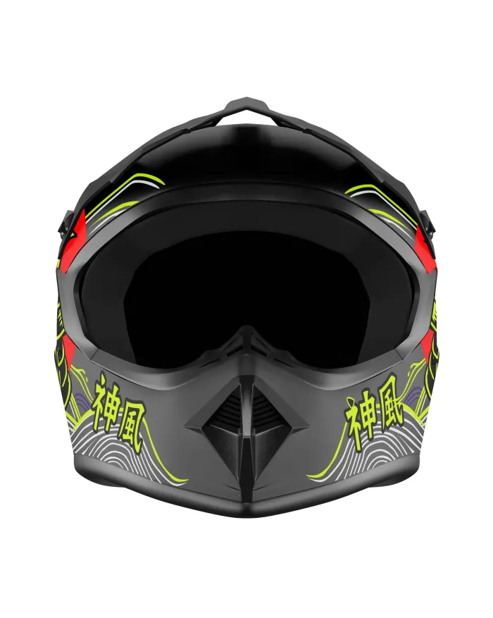 Kask Kamikaze fullface na hulajnogę, MTB i rower Electric