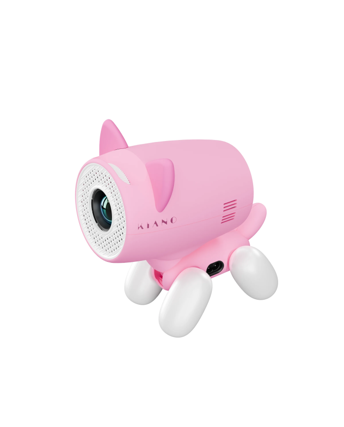 Home cinema projector with educational features Kiano Alpha KID Pink (cat)