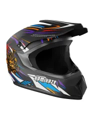 copia di Casco Kamikaze integrale per monopattino, MTB e bicicletta Orange