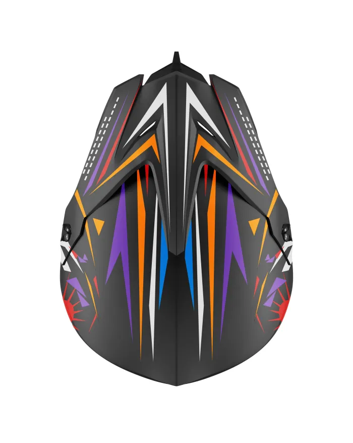 copia di Casco Kamikaze integrale per monopattino, MTB e bicicletta Orange