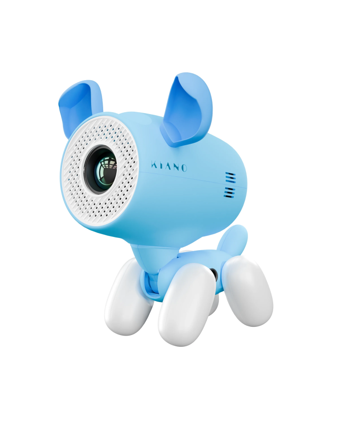 Kiano Alpha KID Blue Home Cinema Projector with Educational Features (dog)