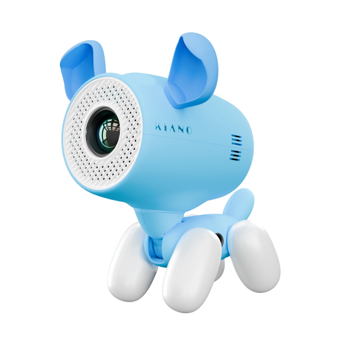 Kiano Alpha KID Blue Home Cinema Projector with Educational Features (dog)