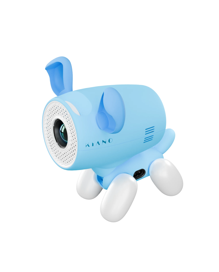 Kiano Alpha KID Blue Home Cinema Projector with Educational Features (dog)