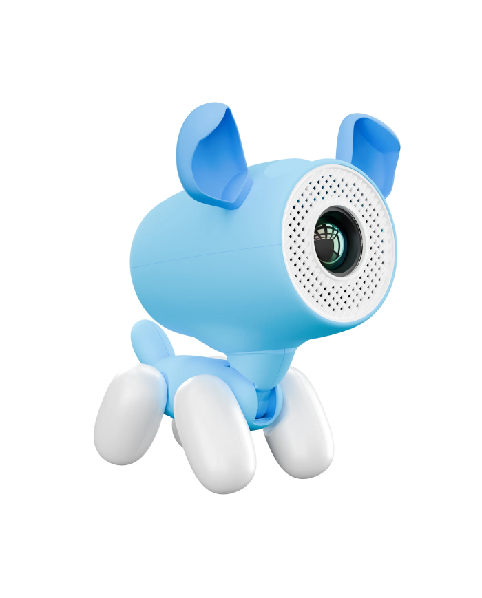 Kiano Alpha KID Blue Home Cinema Projector with Educational Features (dog)