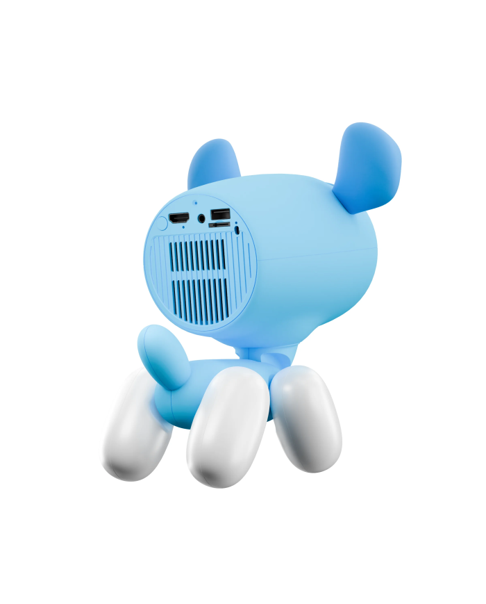 Kiano Alpha KID Blue Home Cinema Projector with Educational Features (dog)