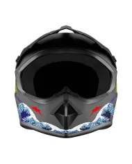 Kamikaze full-face helmet for scooters, MTBs and bicycles Wave