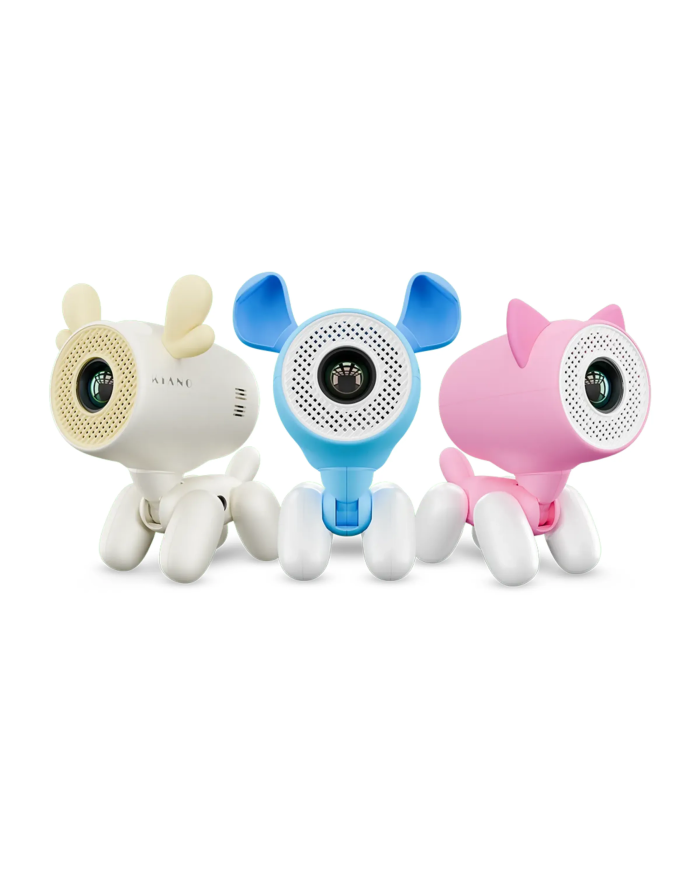 Kiano Alpha KID Blue Home Cinema Projector with Educational Features (dog)