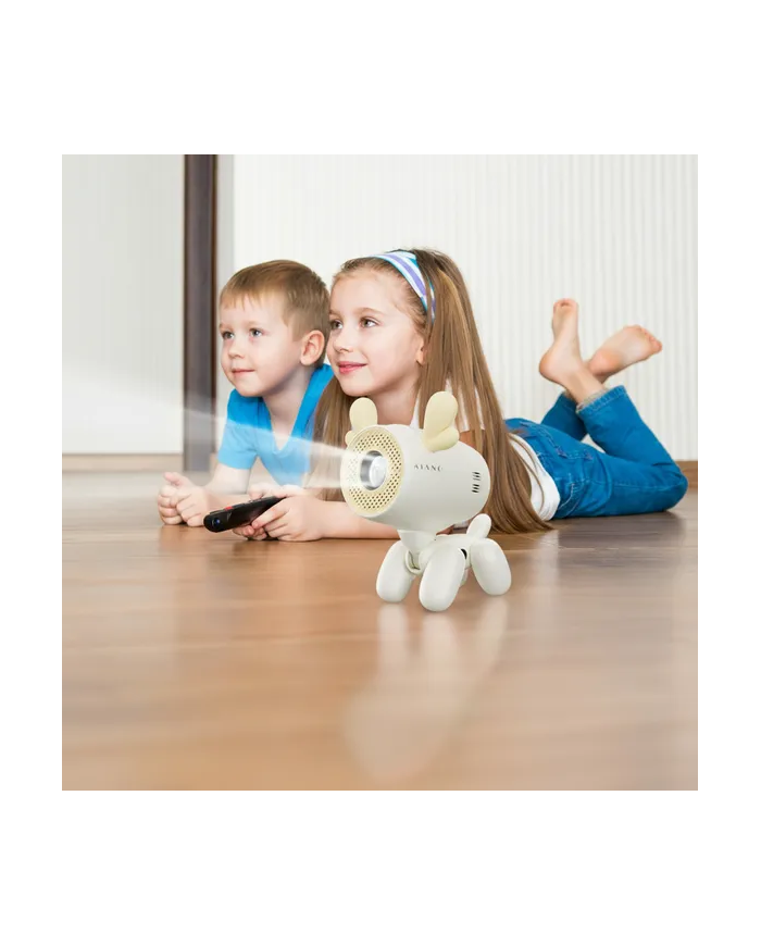 Home cinema projector with educational features Kiano Alpha KID White (reindeer)