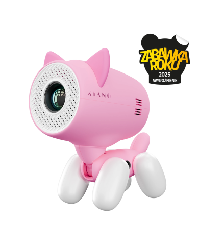 Home cinema projector with educational features Kiano Alpha KID Pink (cat)