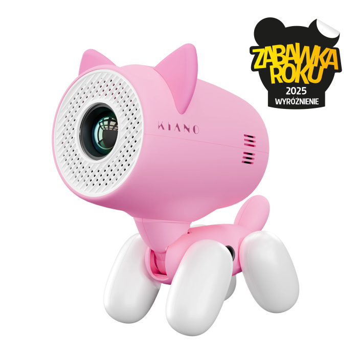 Home cinema projector with educational features Kiano Alpha KID Pink (cat)
