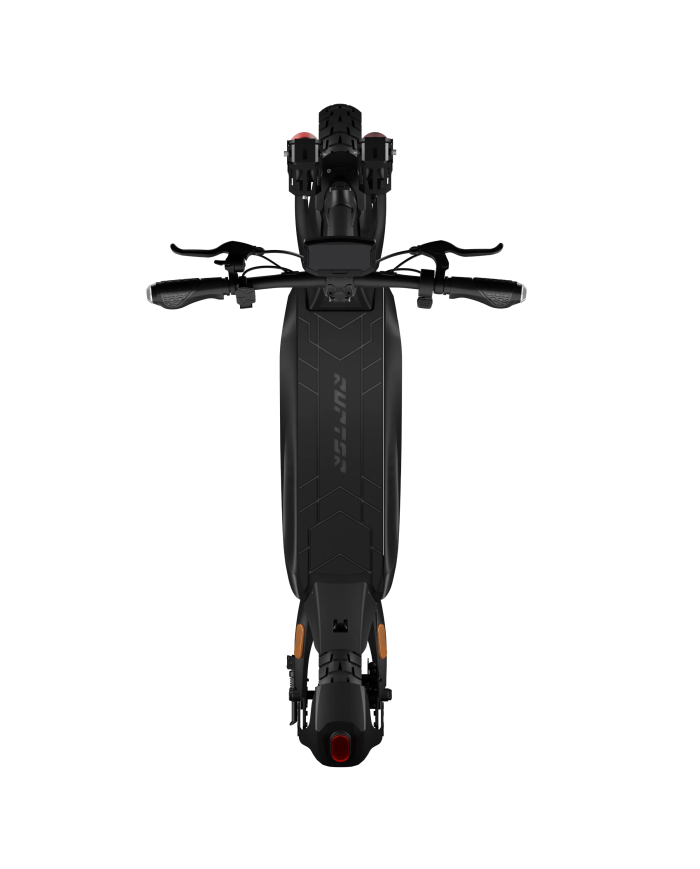 RUPTOR R6 V4 Black Electric Scooter - 2x800W, 80km range