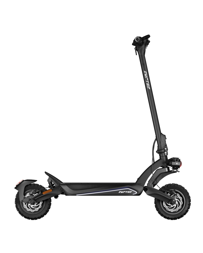 RUPTOR R6 V4 Black Electric Scooter - 2x800W, 80km range