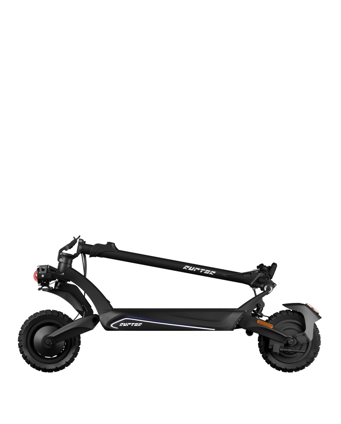 RUPTOR R6 V4 Black Electric Scooter - 2x800W, 80km range