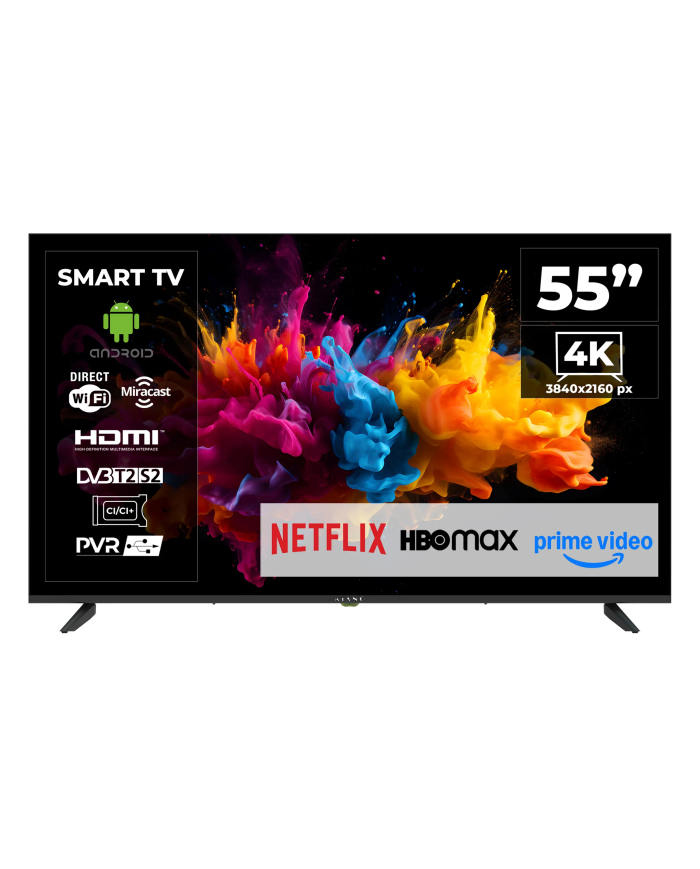 Kiano Elegance TV 55 " 4K UHD SmartTV