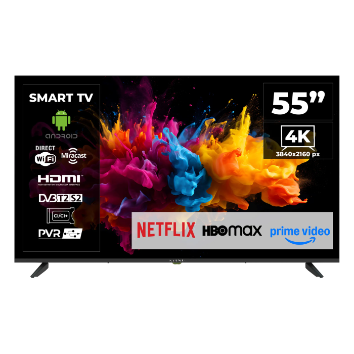 Kiano Elegance TV 55 " 4K UHD SmartTV