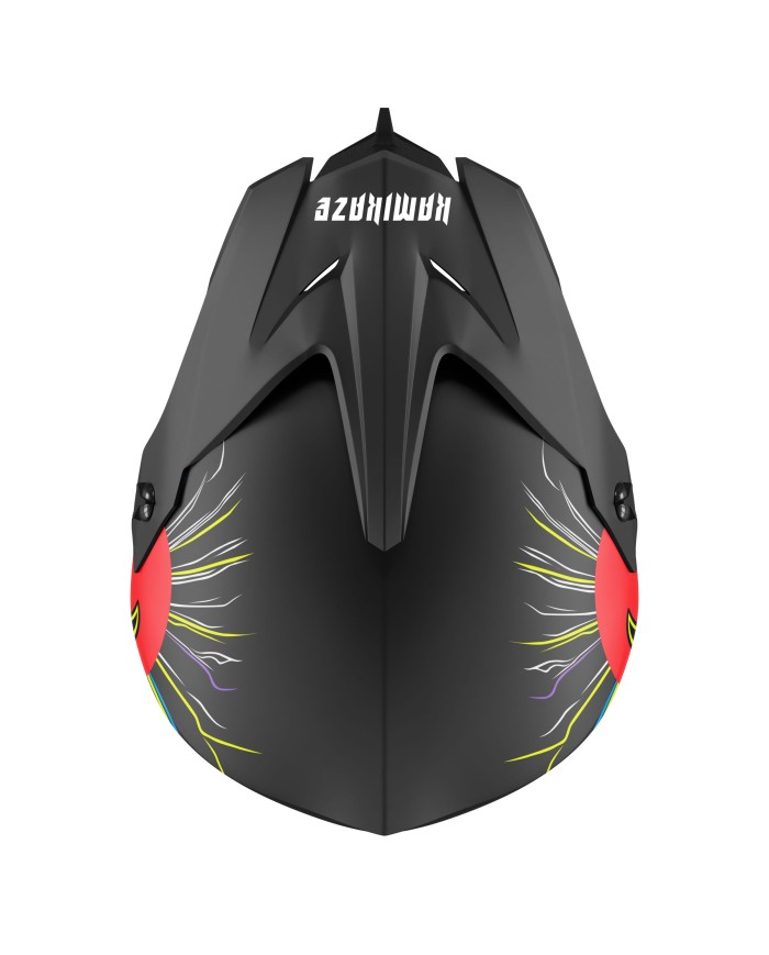 Kamikaze Tokyo Drift full face helmet for scooter, MTB and bicycle