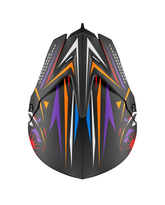 Kamikaze Ninja fullface helmet for scooter, MTB and bicycle
