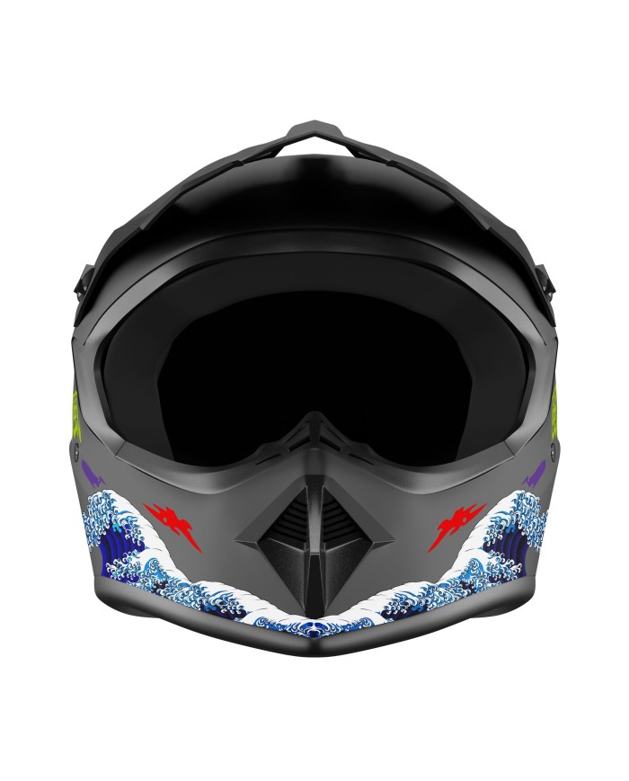 Kamikaze Katana fullface helmet for scooter, MTB and bicycle