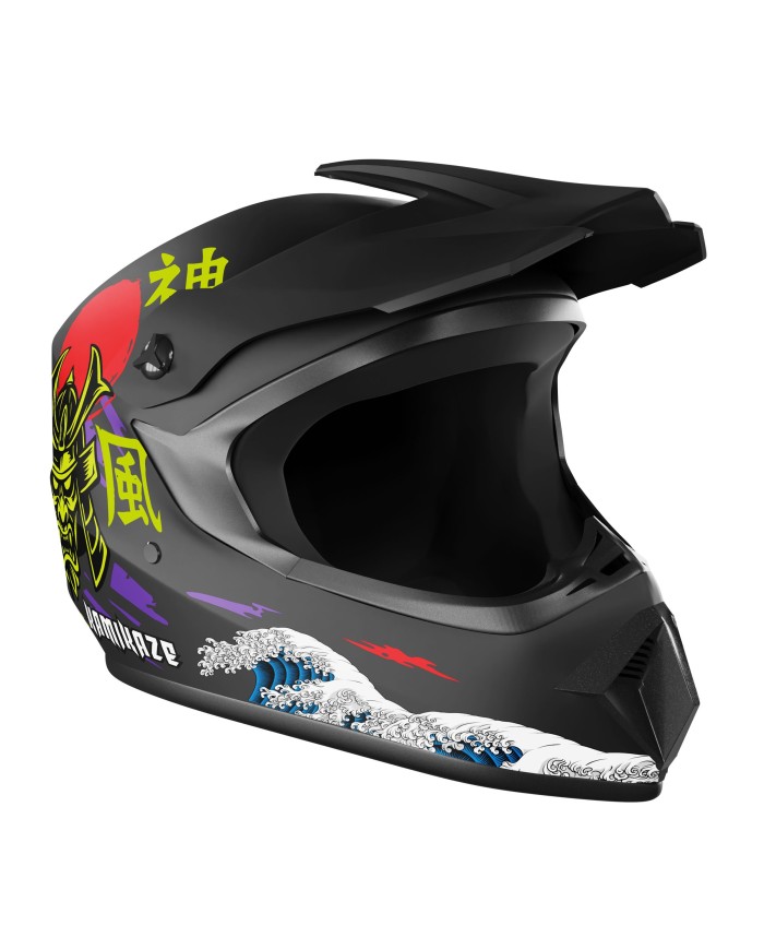Kamikaze Katana fullface helmet for scooter, MTB and bicycle