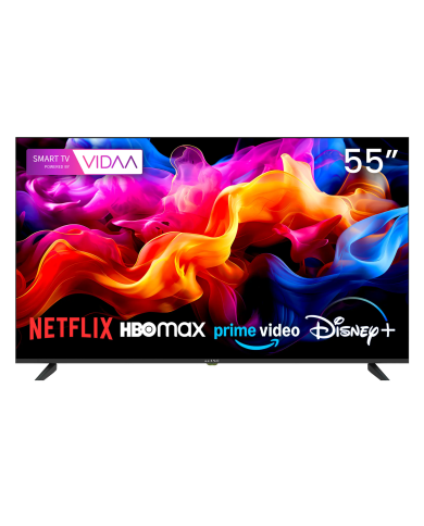 Kiano Elegance 55" 4K Smart TV VIDAA Netflix. HBO, Prime