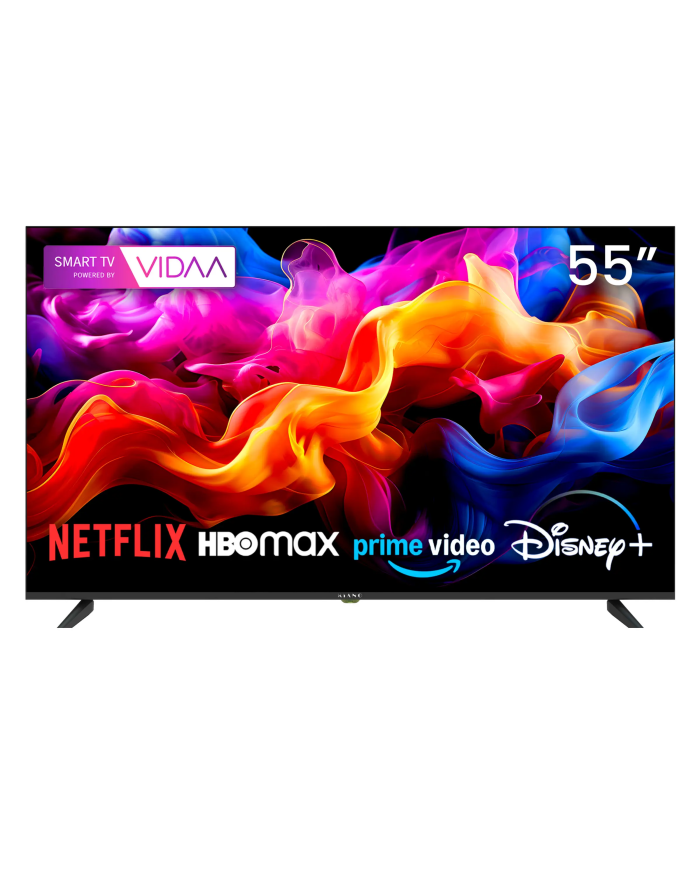 Kiano Elegance 55" 4K Smart TV VIDAA Netflix. HBO, Prime
