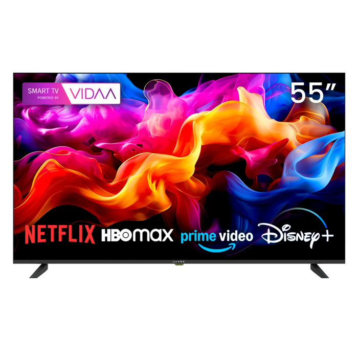 Kiano Elegance 55" 4K Smart TV VIDAA Netflix. HBO, Prime