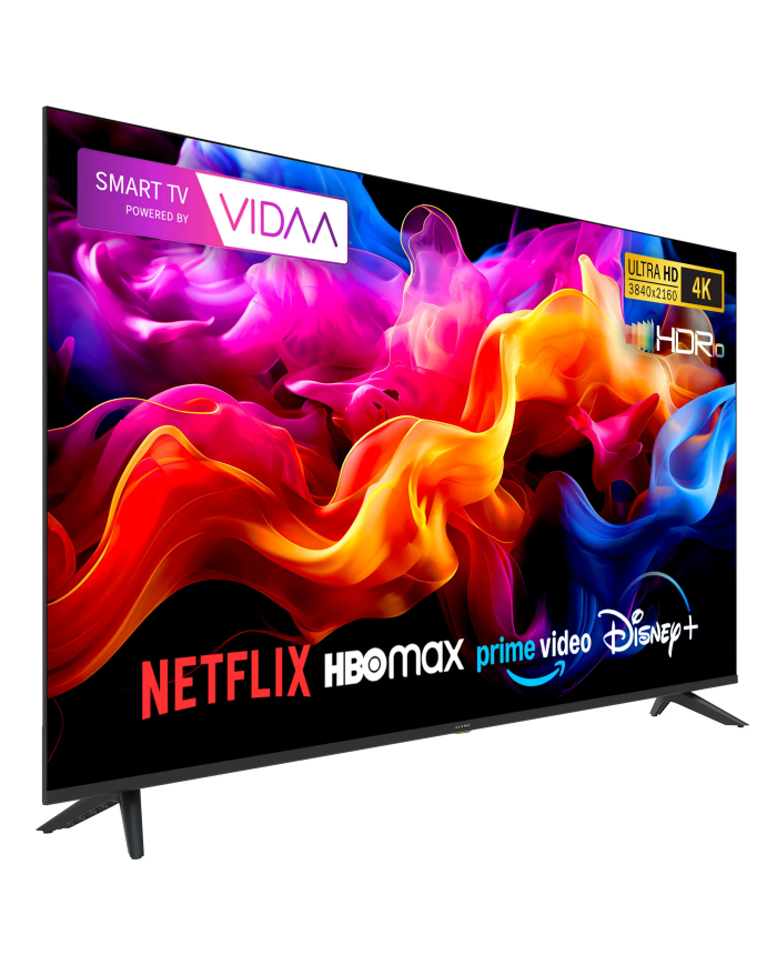 Kiano Elegance 55" 4K Smart TV VIDAA Netflix. HBO, Prime