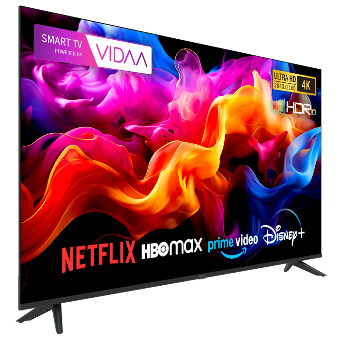 Kiano Elegance 55" 4K Smart TV VIDAA Netflix. HBO, Prime