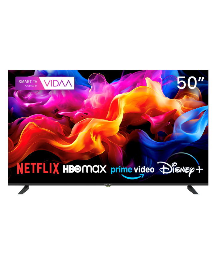 Kiano Elegance 50" 4K Smart TV VIDAA Netflix. HBO, Prime