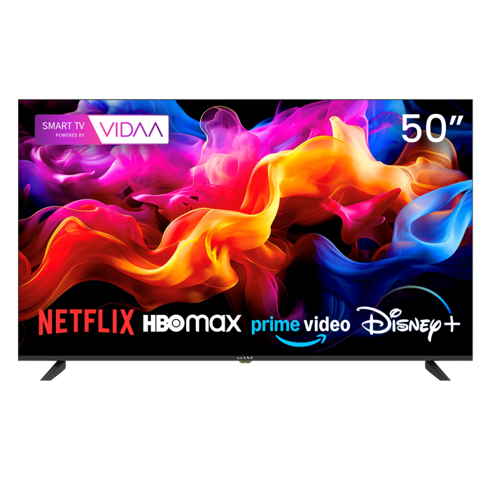 Kiano Elegance 50" 4K Smart TV VIDAA Netflix. HBO, Prime