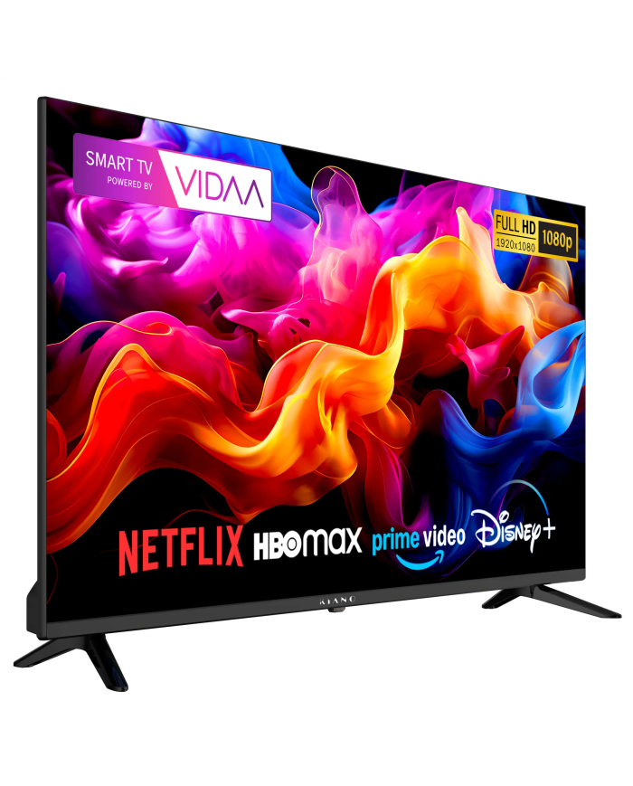 Kiano Elegance 40" Full HD Smart TV VIDAA Netflix. HBO, Prime