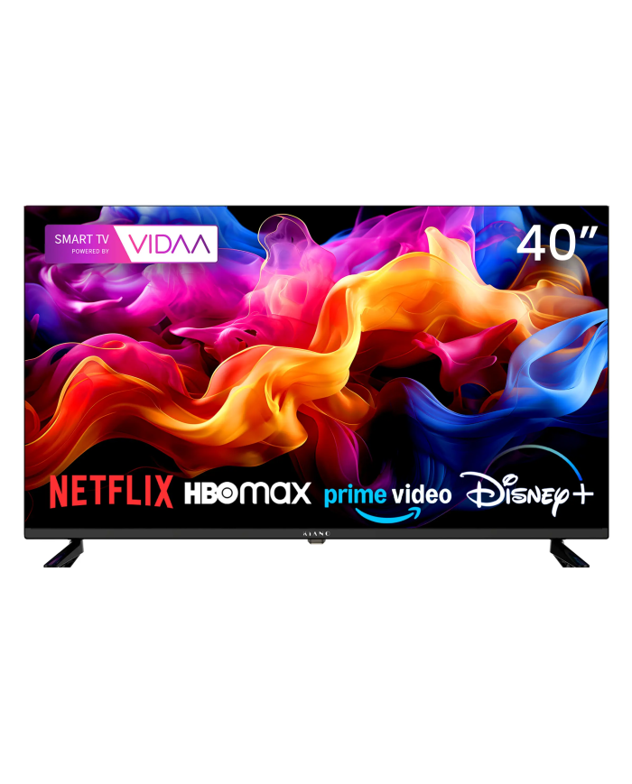 Kiano Elegance 40" Full HD Smart TV VIDAA Netflix. HBO, Prime