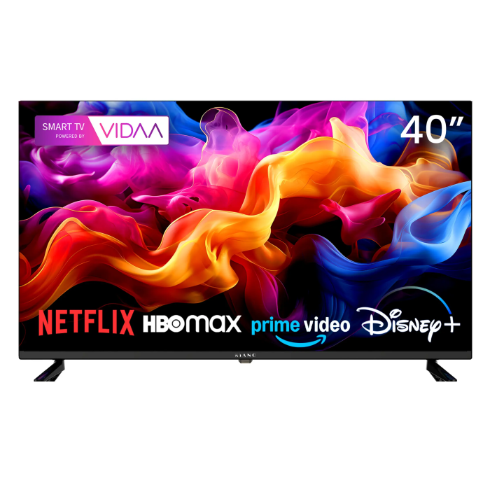 Kiano Elegance 40" Full HD Smart TV VIDAA Netflix. HBO, Prime