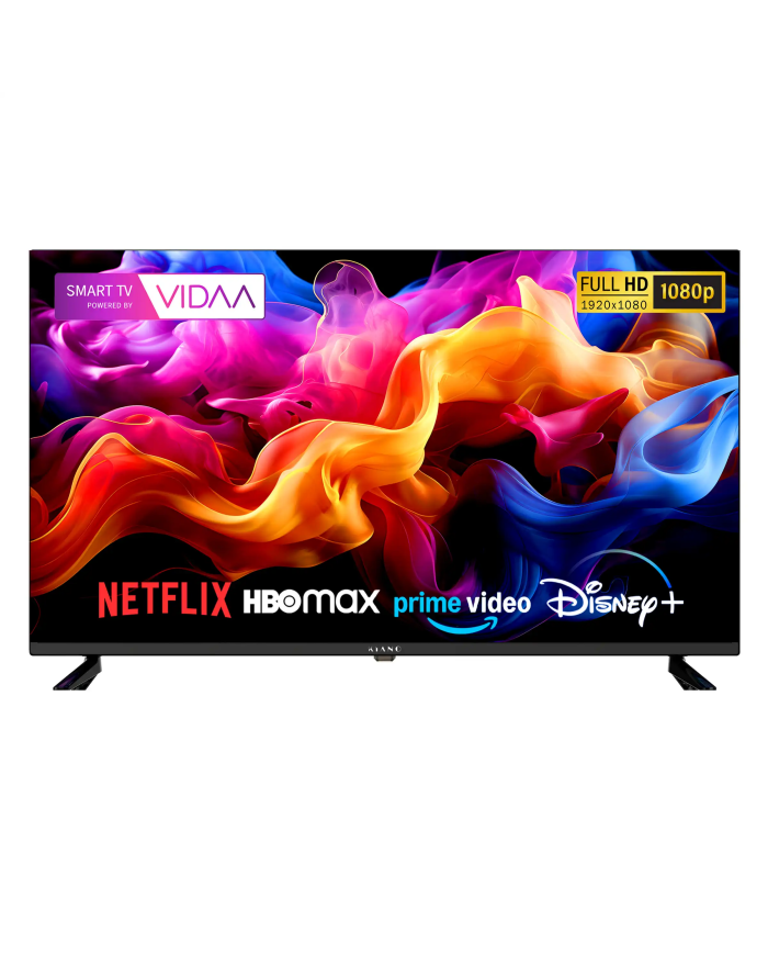 Kiano Elegance 40" Full HD Smart TV VIDAA Netflix. HBO, Prime