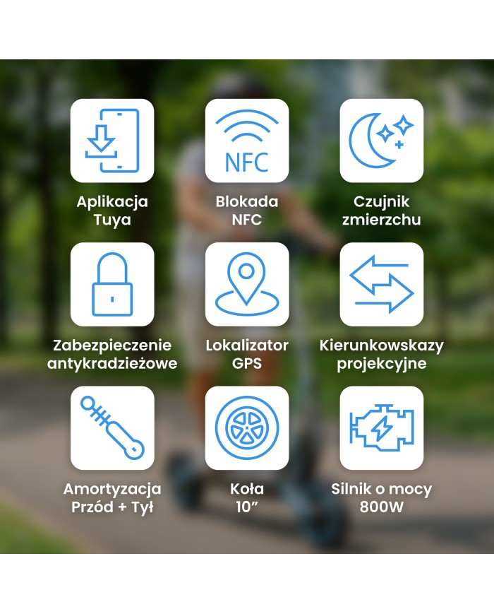 Motus Scooty 10 Max Electric Scooter - 2026