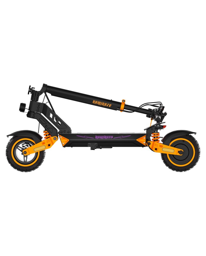 Kamikaze K1 Electric Scooter + Key Switch - 1000W, 60 km range